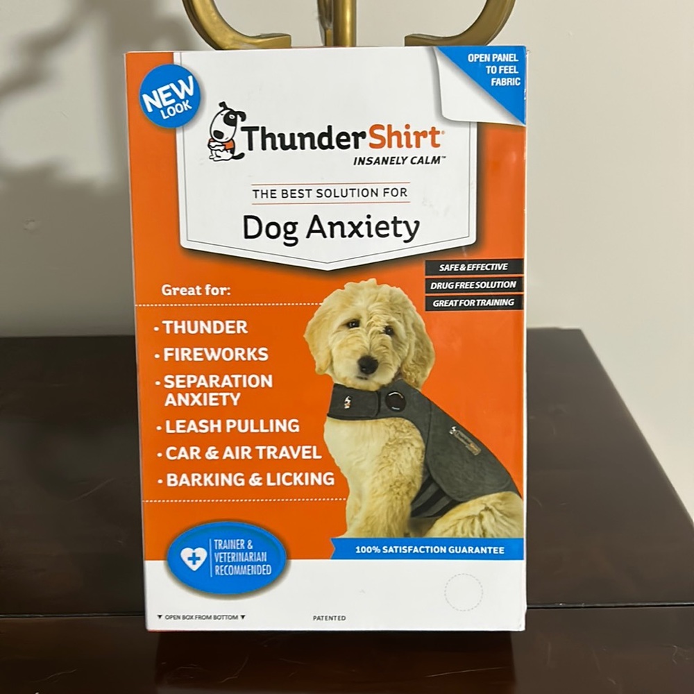 Thunder shirt for anxious dogs